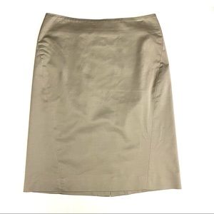 Ann Taylor Metallic Pencil Skirt